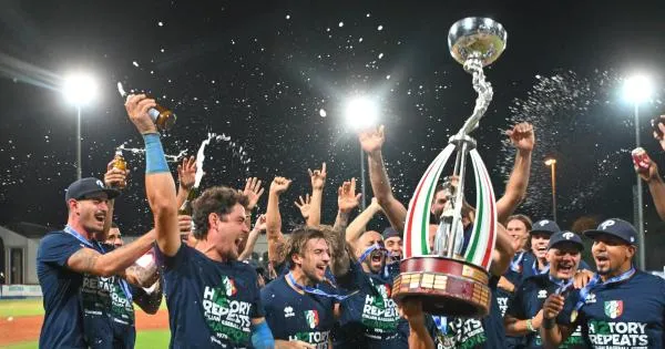 Photo: gazzettadiparma.it Baseball, il Parma Clima è campione d